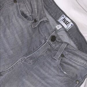 Paige Jeans size 26 light grey